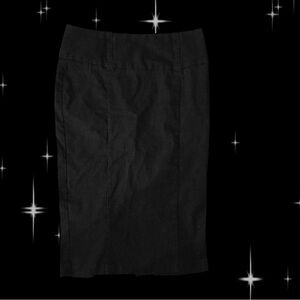 Charlotte Russe Classic Black Pencil Skirt